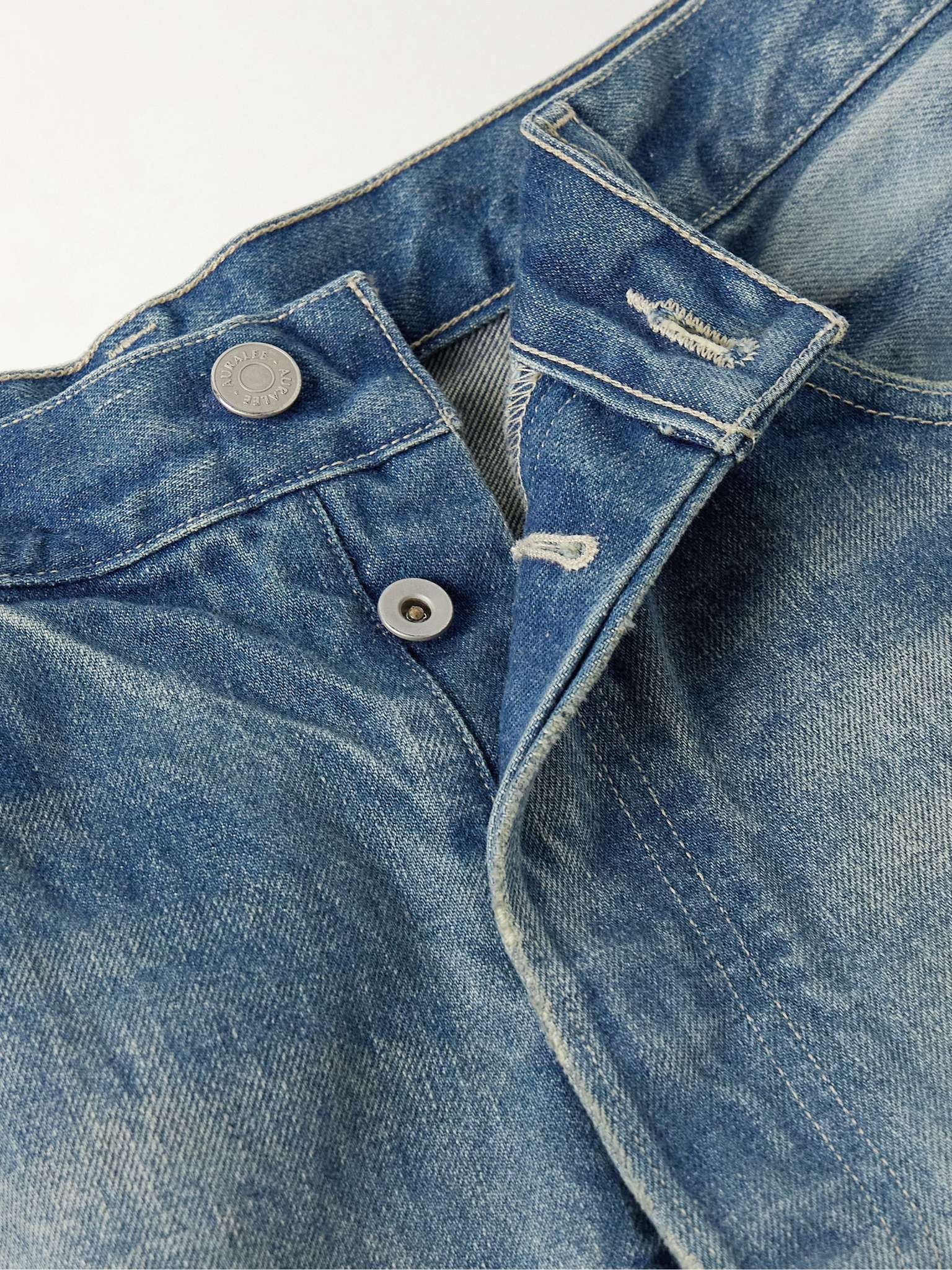 Wide-Leg Selvedge Jeans - 3
