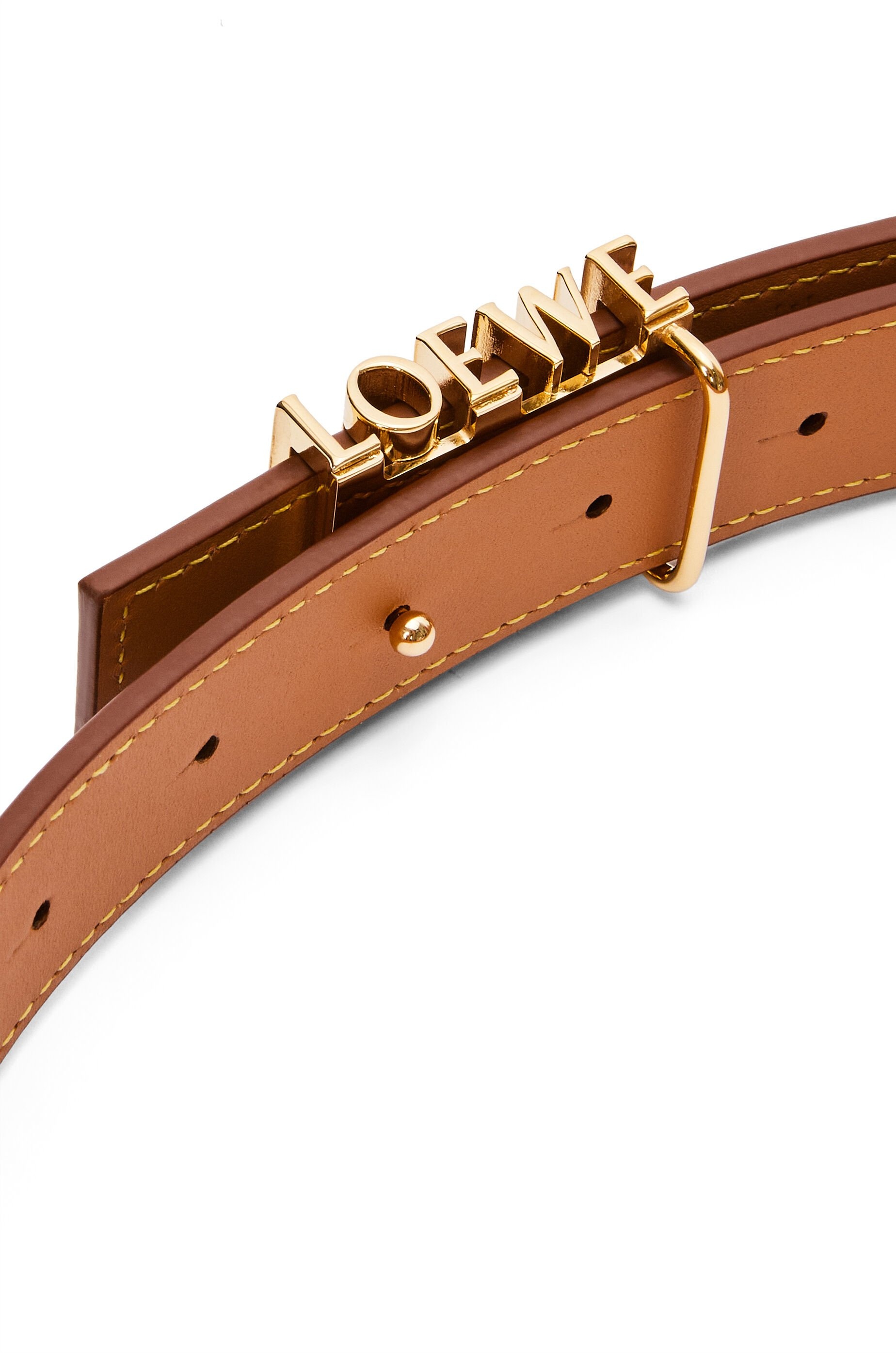 LOEWE graphic belt in classic calfskin - 3