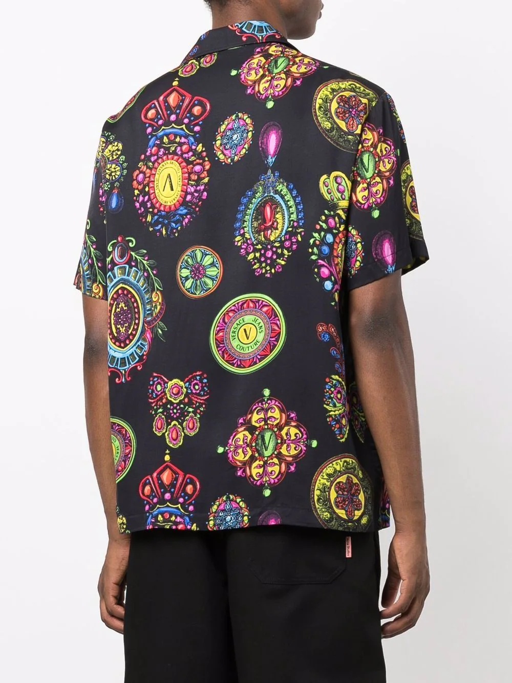 Regalia Baroque-print short-sleeve shirt - 4