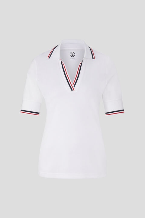 Elonie Functional polo shirt in White - 1