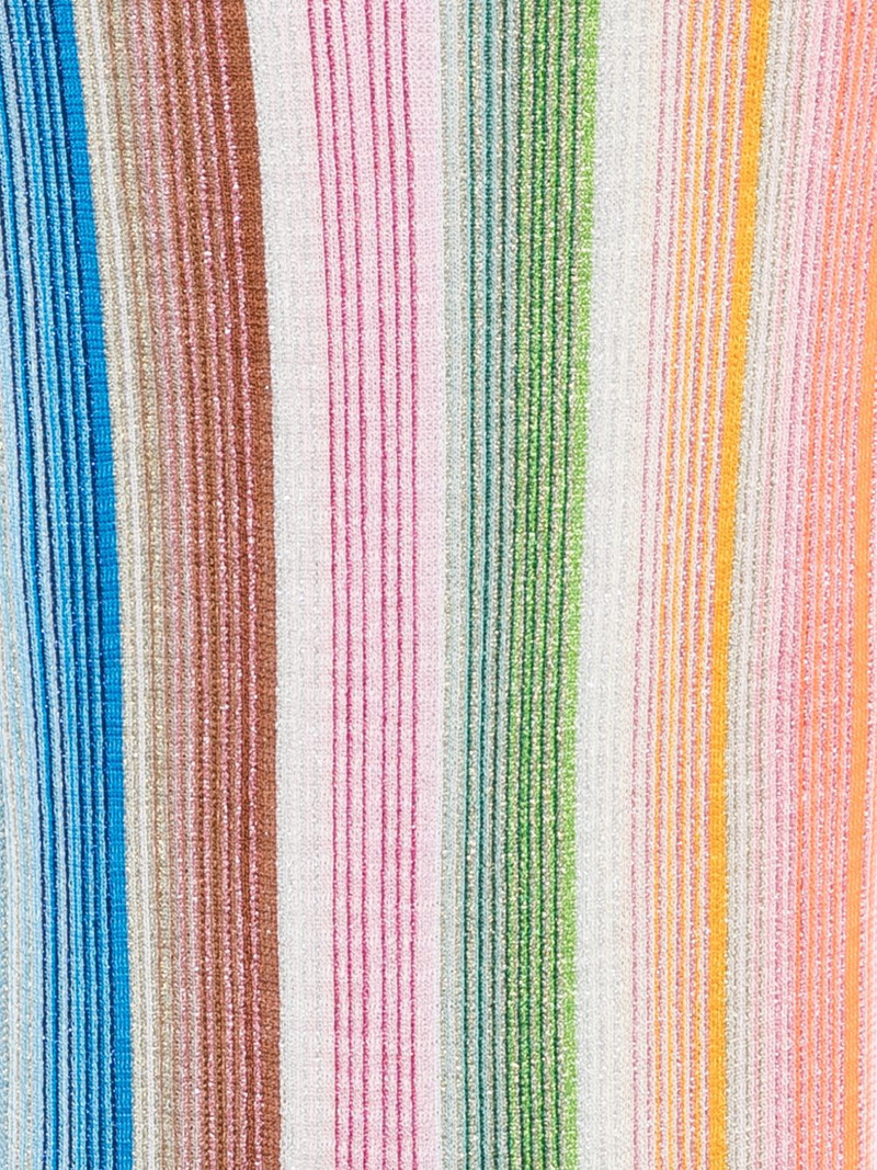 Missoni multicolour striped scarf outlook