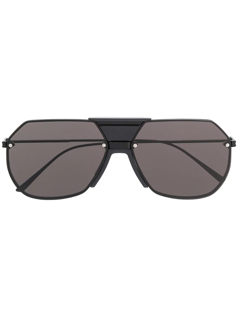 aviator-frame sunglasses - 1