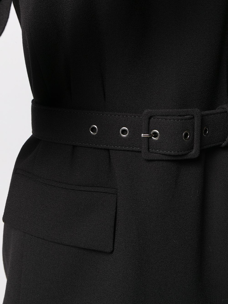 belted structured dress 5