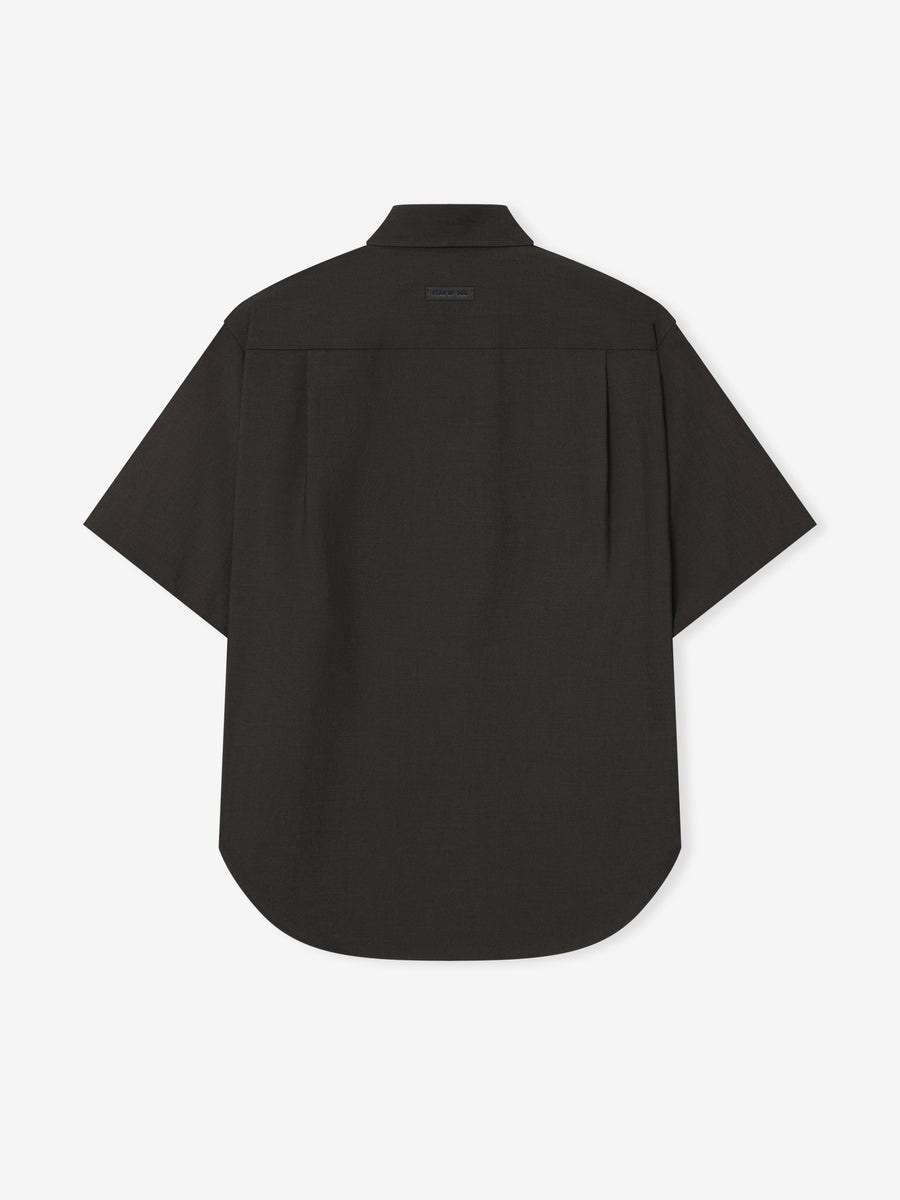 Cotton Wool Oxford Classic Short Sleeve Shirt - 2
