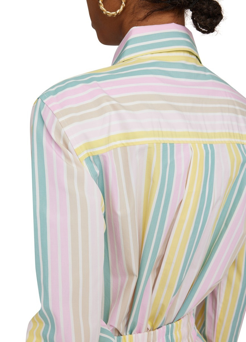 Stripe Cotton Shirt 5