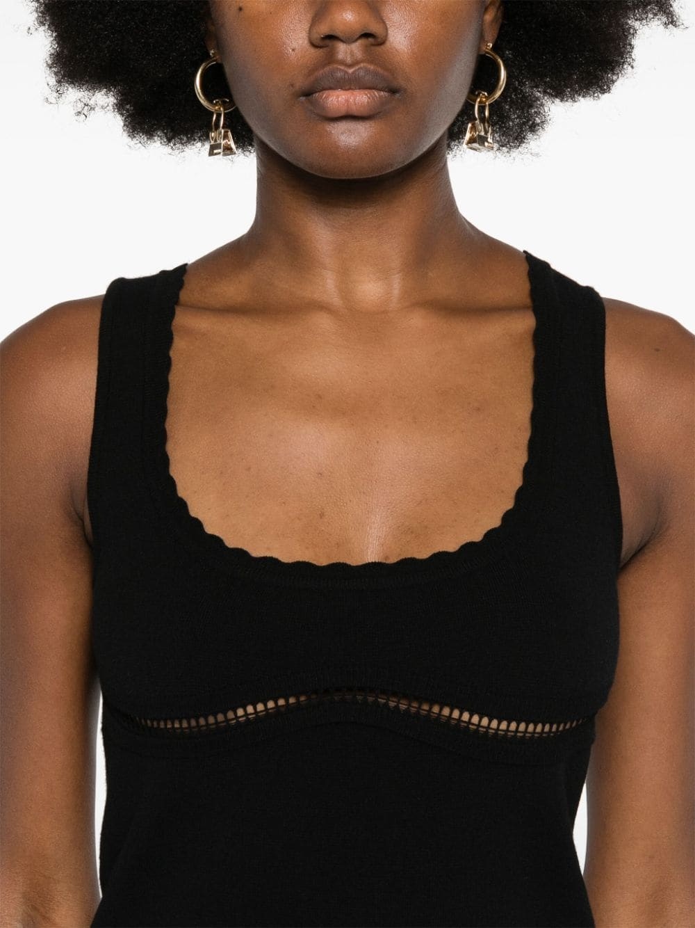 cut-out detailed tank top - 5