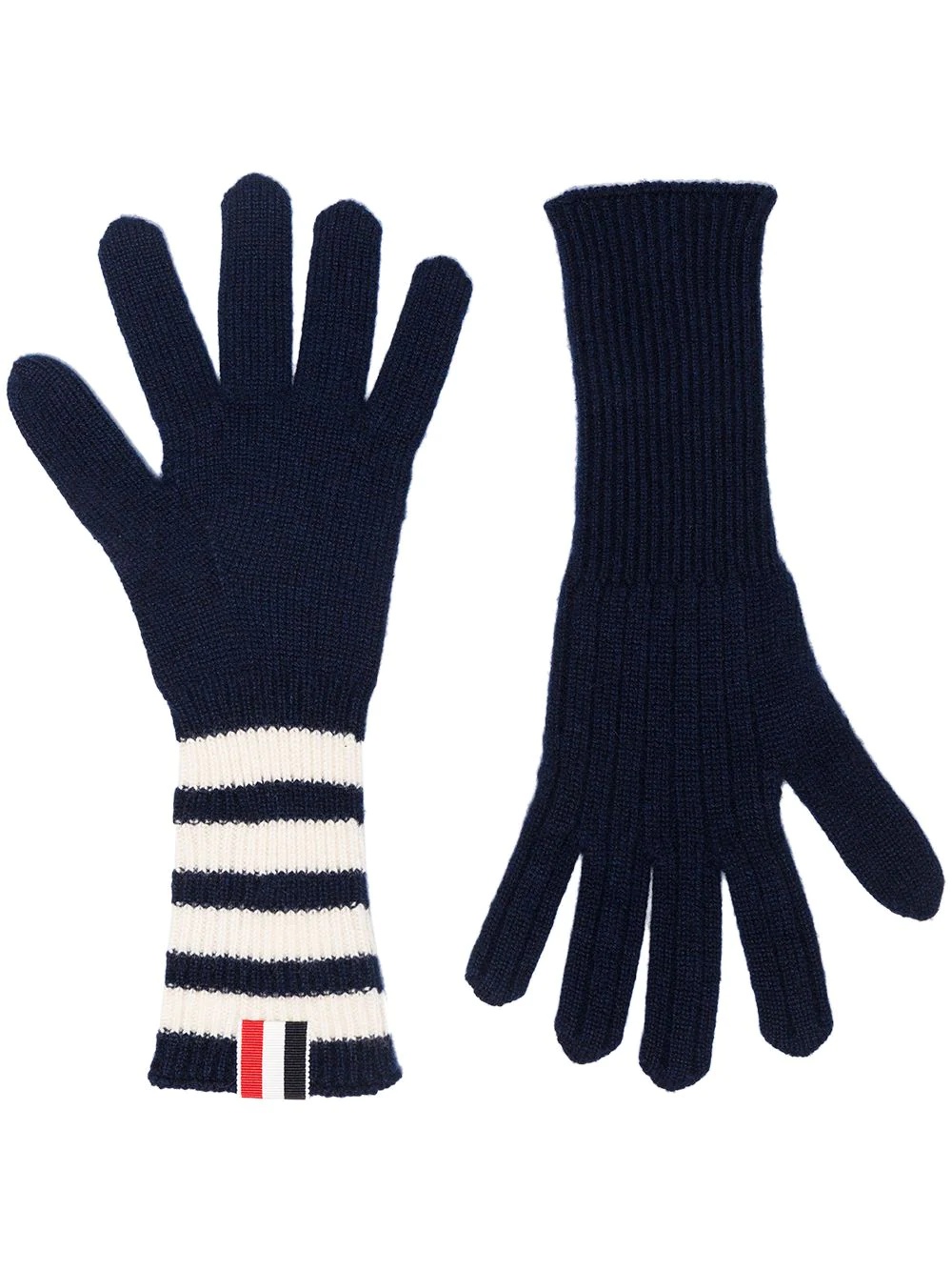 4 Bar cashmere gloves - 1