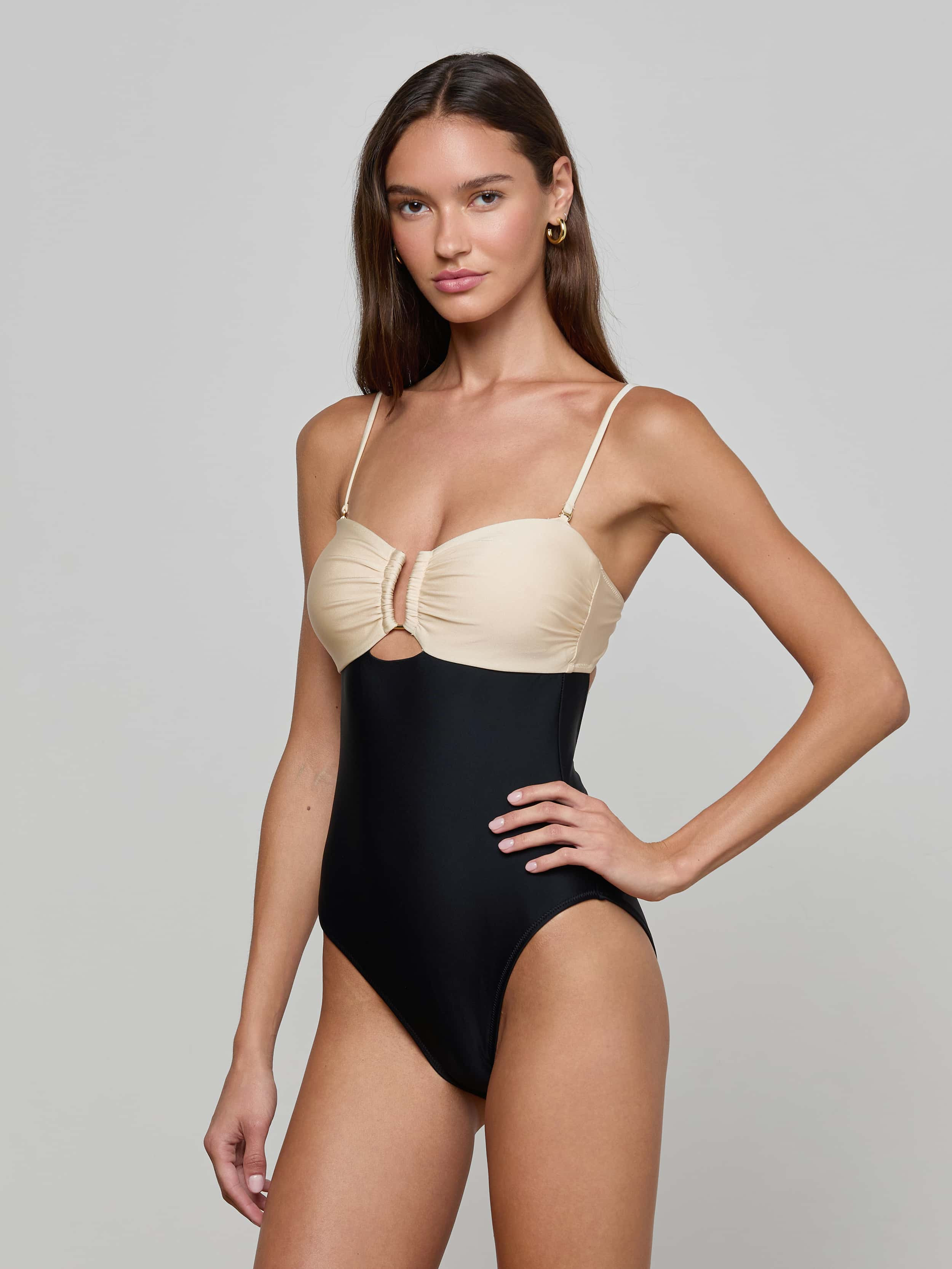 Emilia Bandeau One-Piece Swimsuit - 3