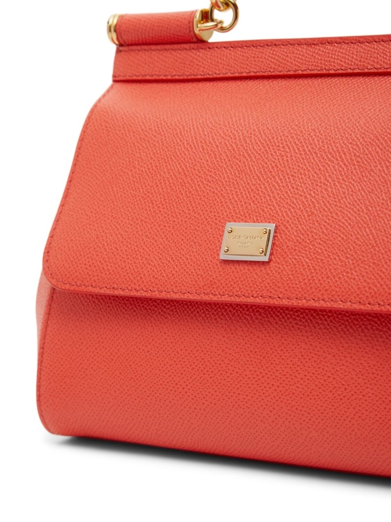 Small Sicily Dauphine leather bag - 5