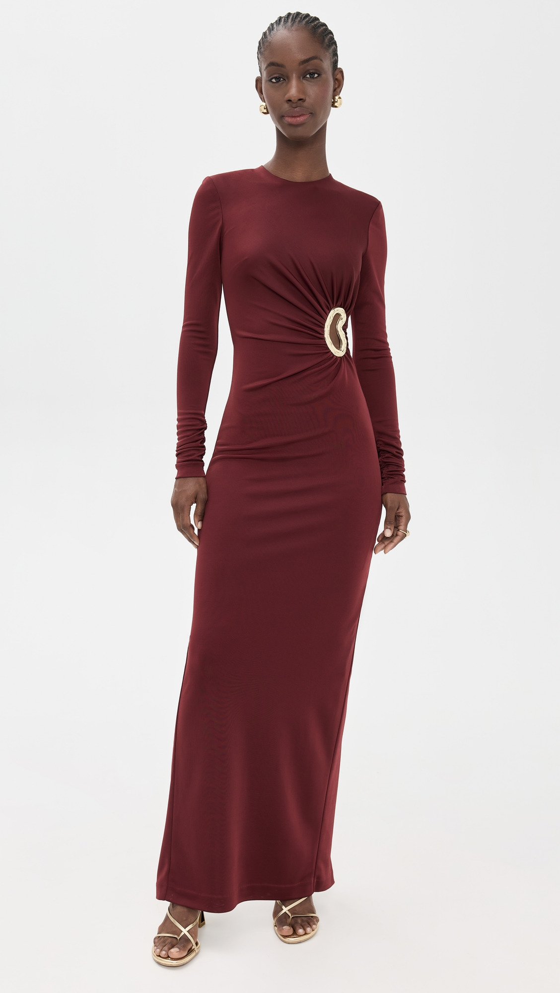 Misha Long Sleeve Maxi Dress - 6