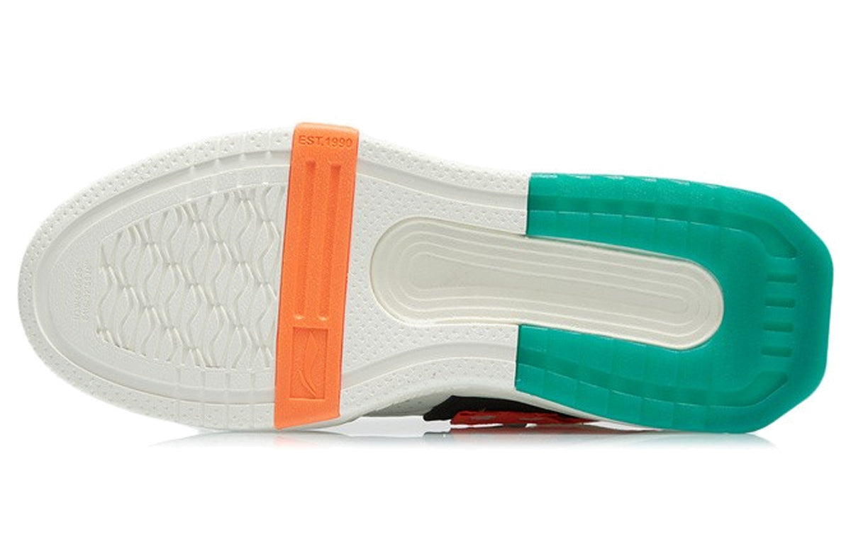 (WMNS) Li-Ning Geek 'White Black Green' AGCR154-1 - 5