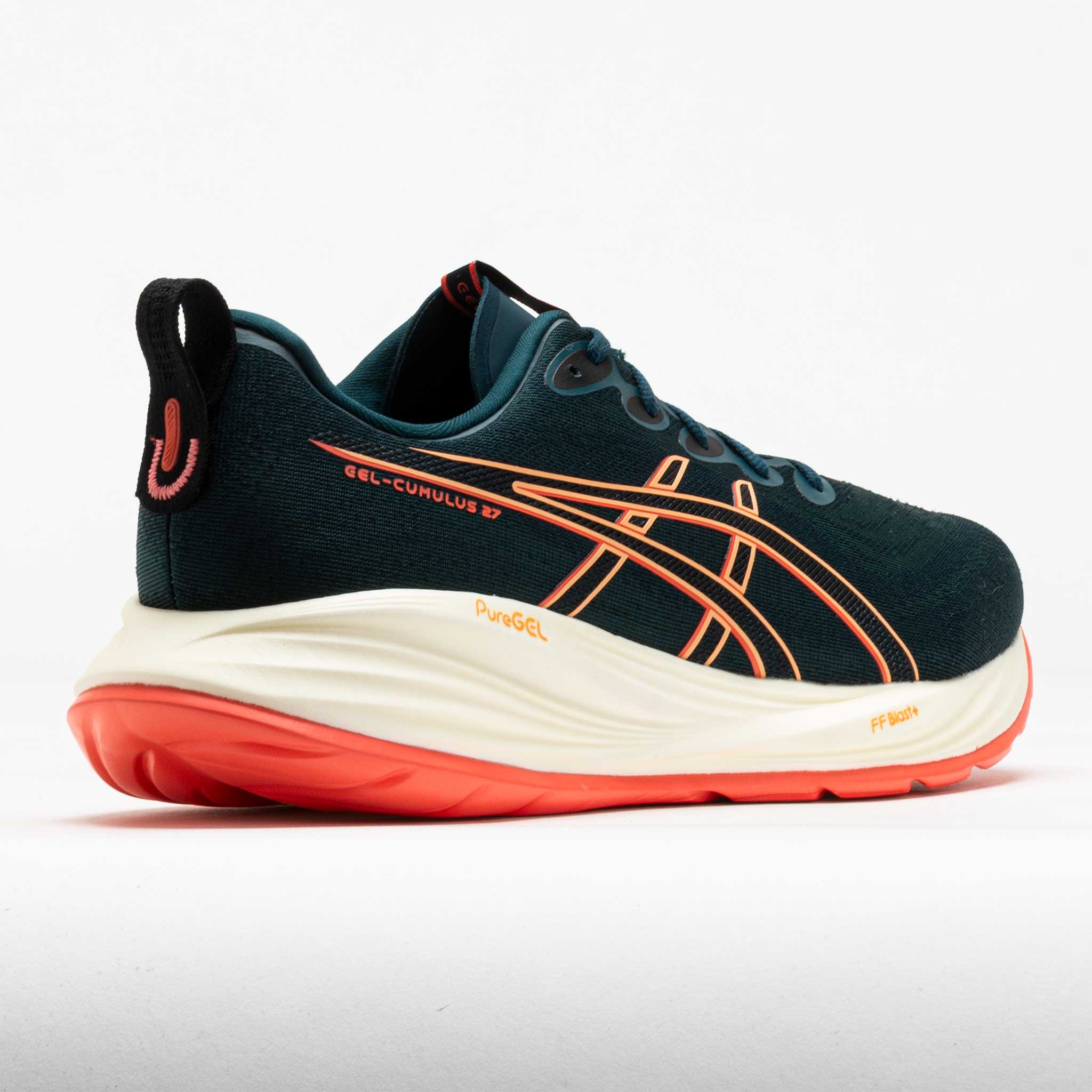 ASICS GEL-Cumulus 27 Men's Saxon Green/Coral Reef - 6
