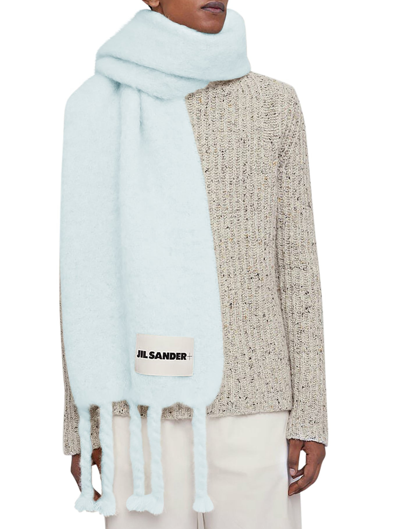 WOOL BLEND SCARF - 2