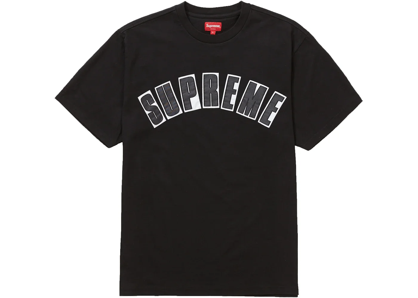 Supreme Arc Applique S/S S/S Top Black - 1