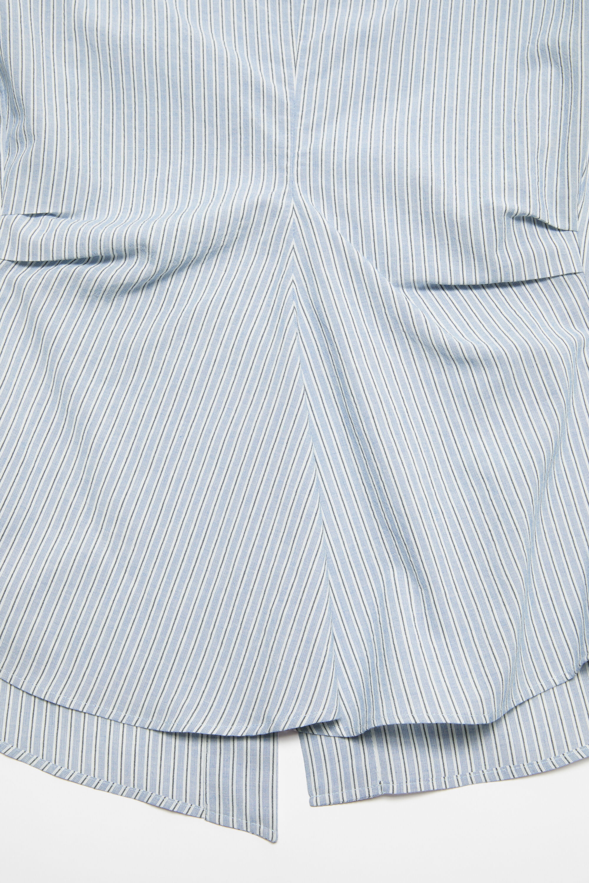 Blouse button-up shirt - Blue/white - 5