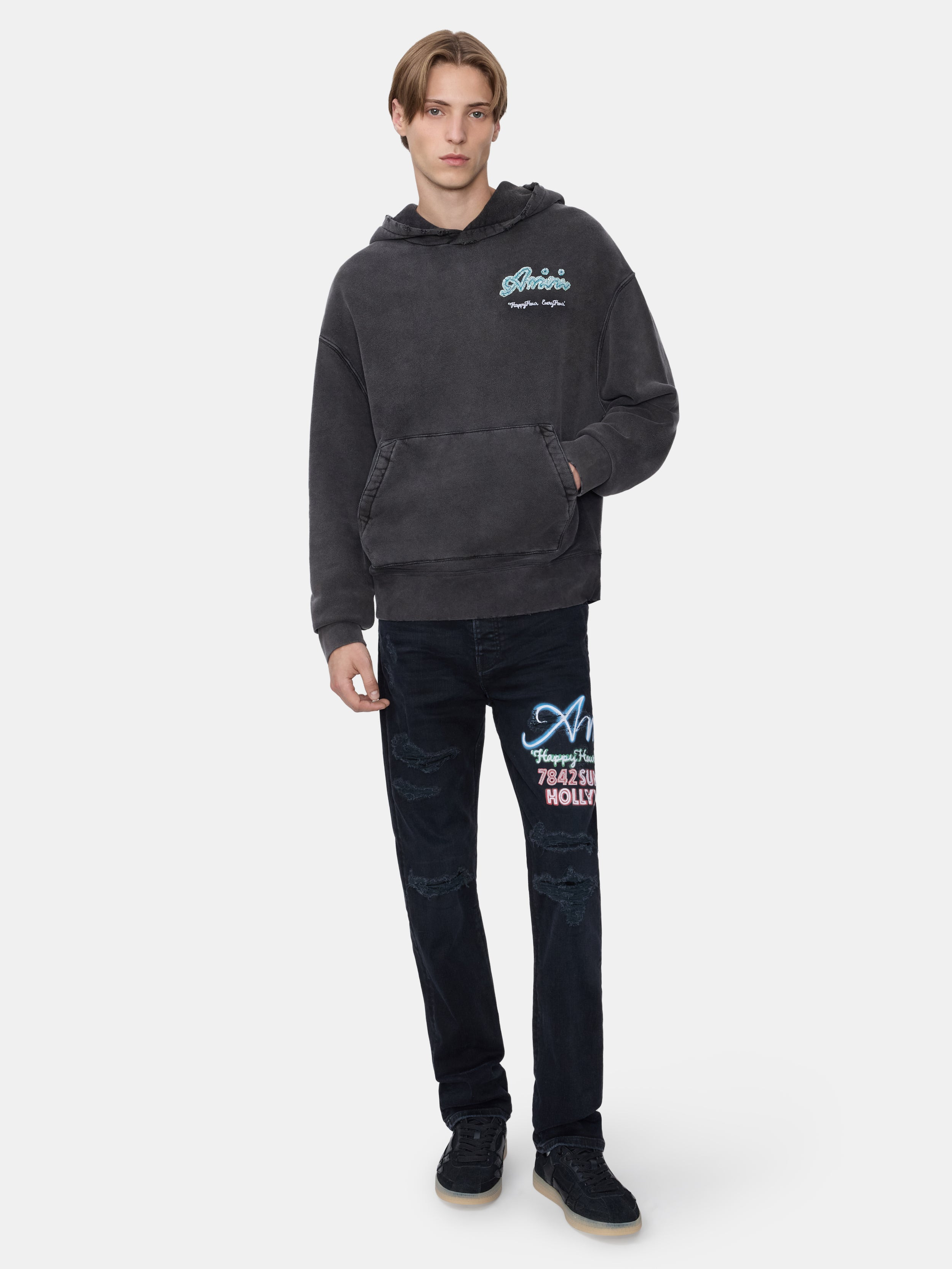 AMIRI NEON LIGHTS SLIM JEAN - 3