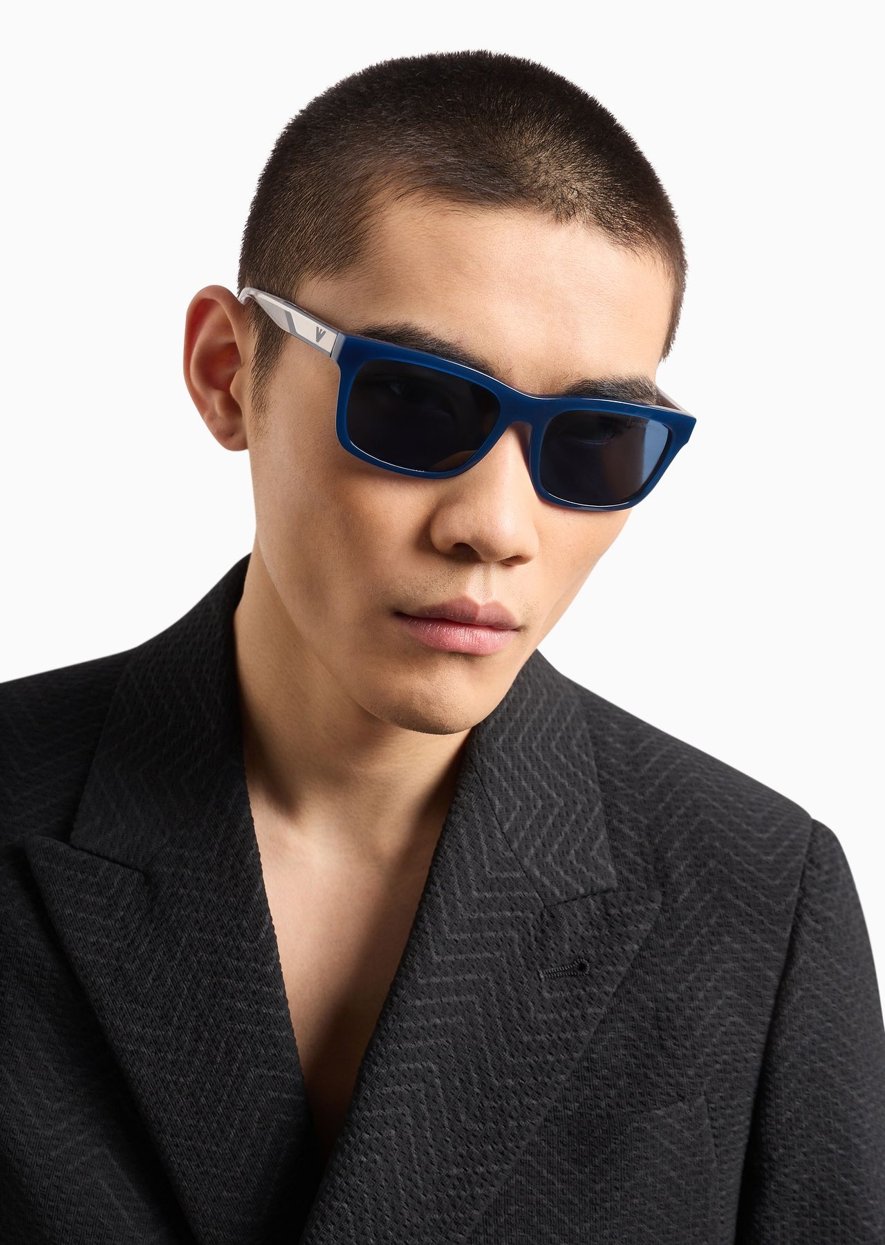 Men’s rectangular sunglasses - 5