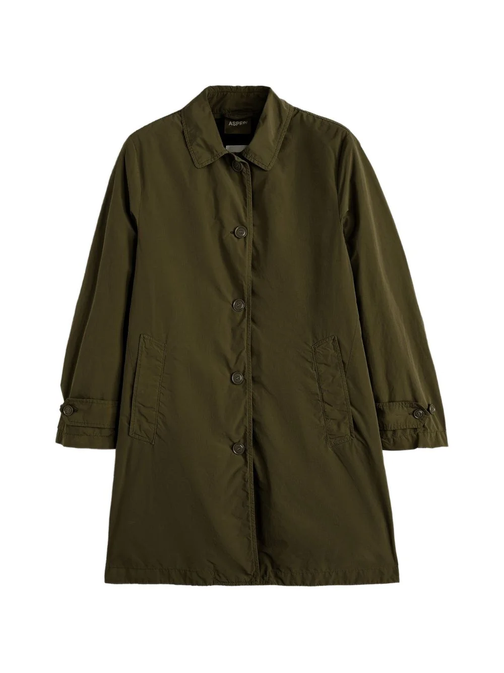 button-up coat - 1