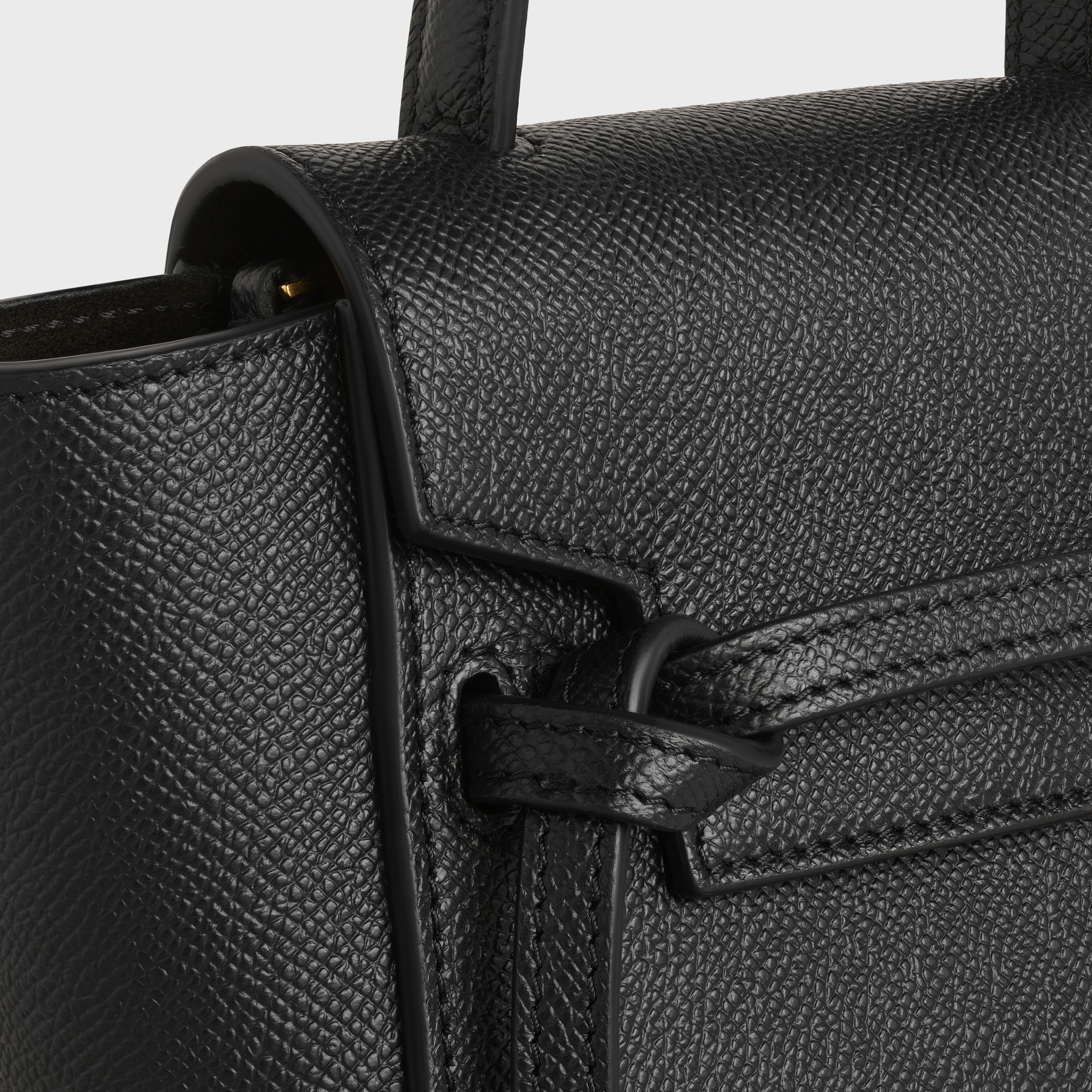 Pico Belt Bag in Grained calfskin - 4