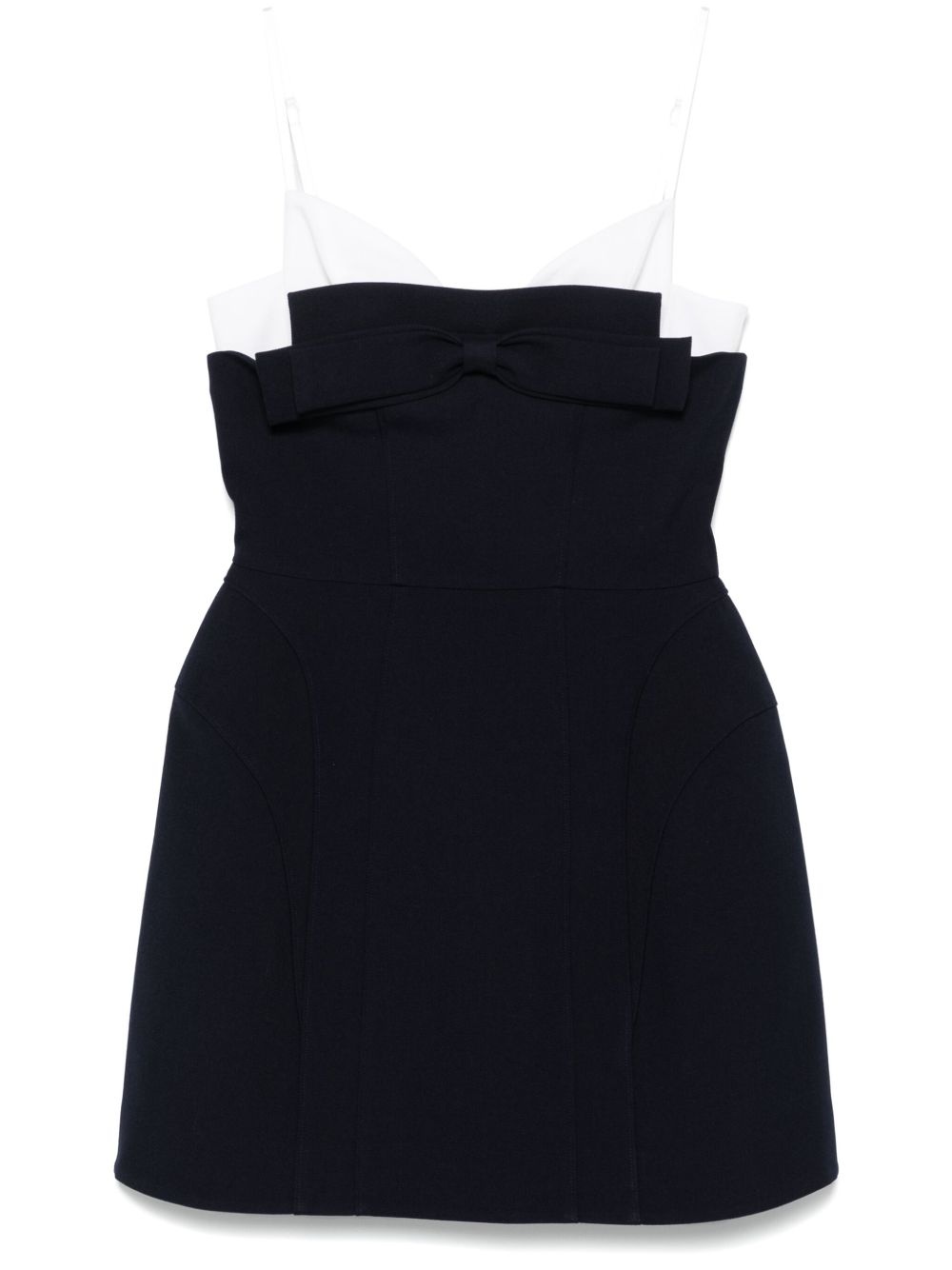 bow-detail dress - 1