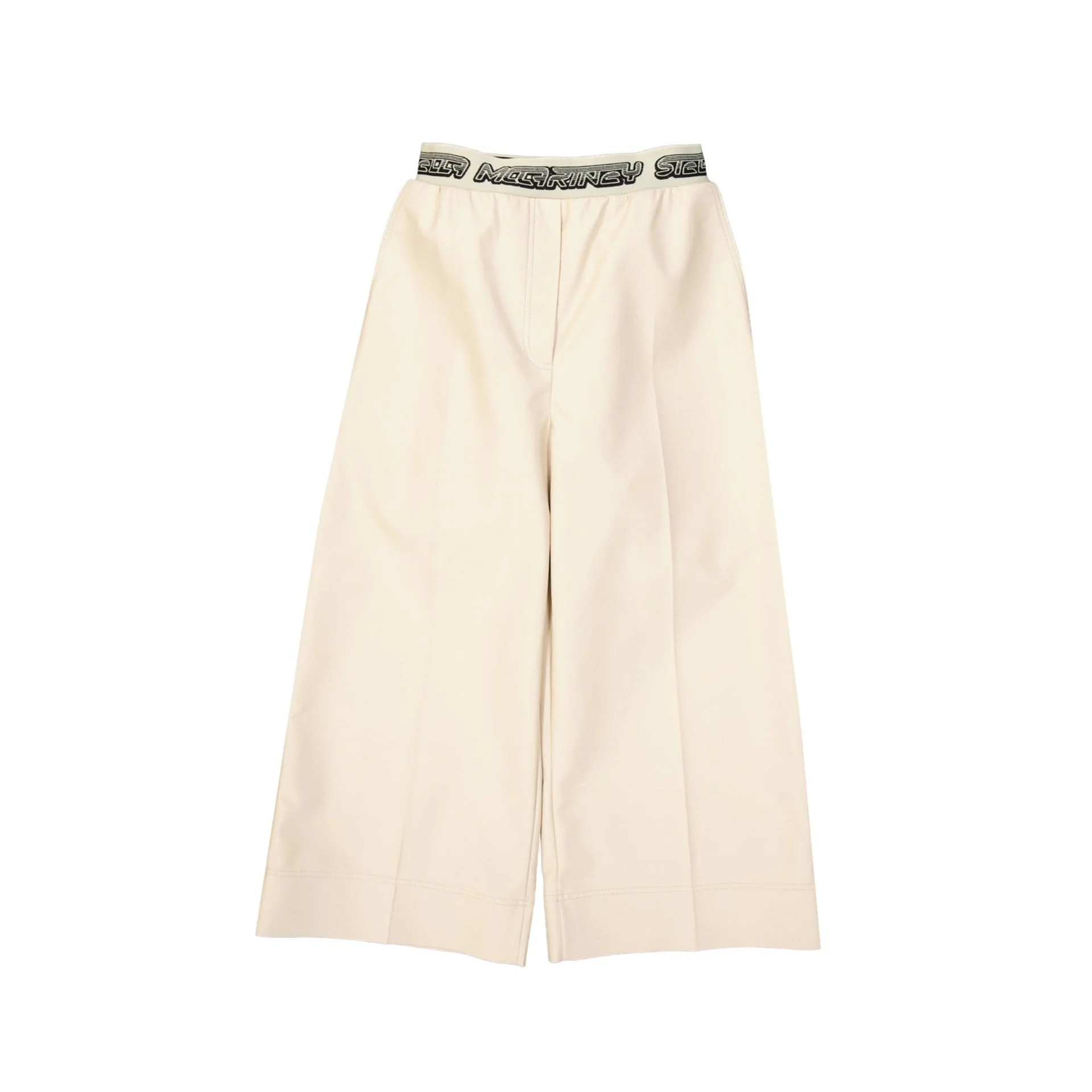 Stella Mccartney Cropped Logo Pants Women - 1