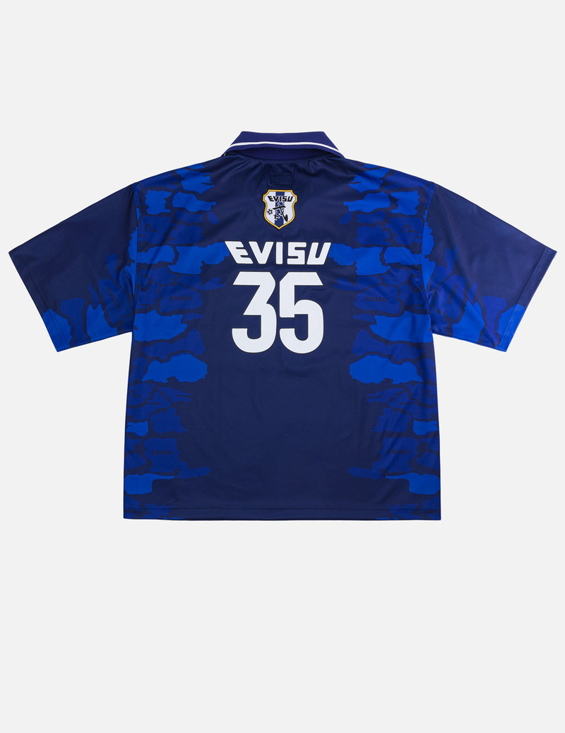Ishigaki Camo Print Football Jersey 4