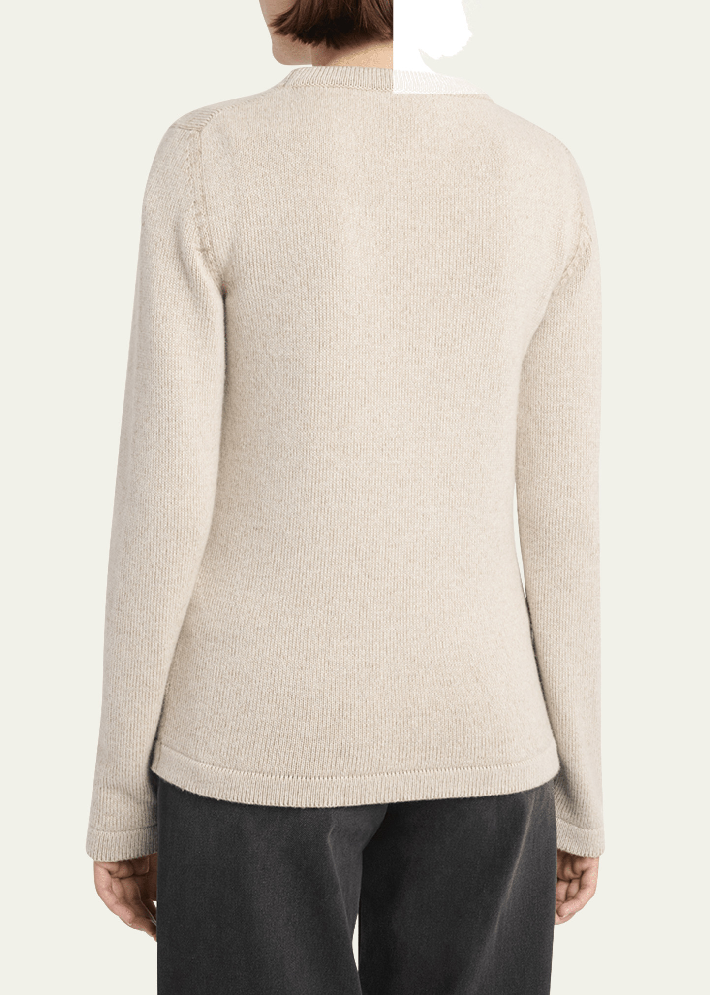 Lyse Cashmere Crewneck Sweater - 3