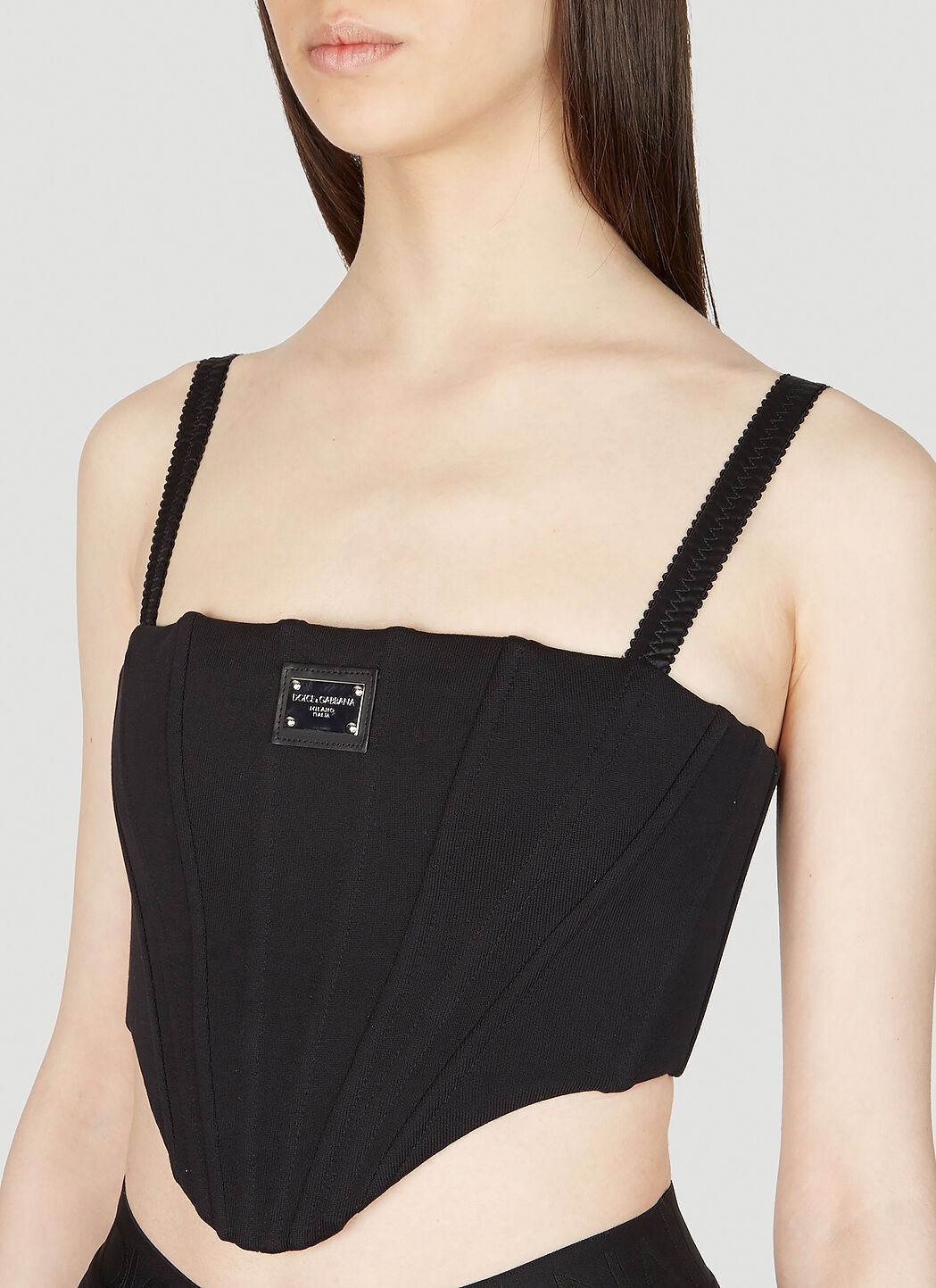 Logo Plaque Corset - 5