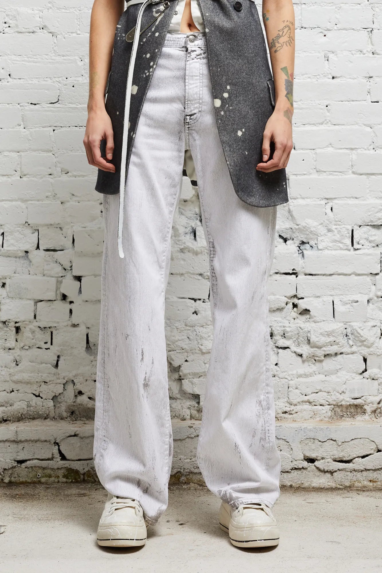 JANE JEAN - CRACKLED GREY - 3