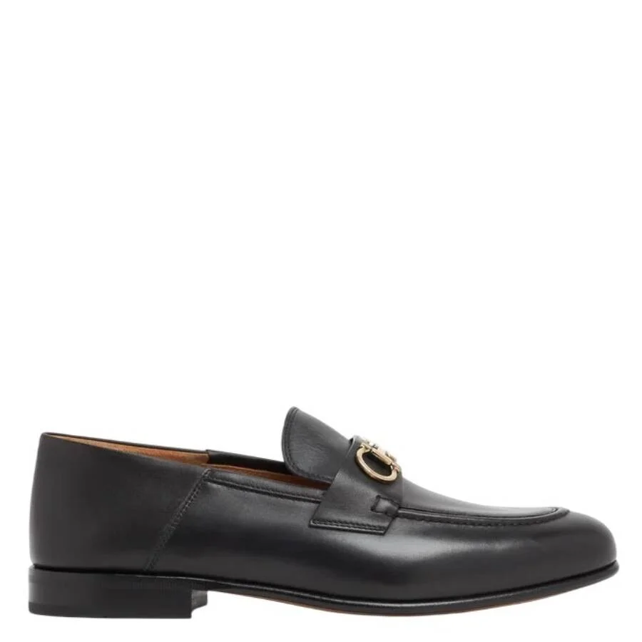Ferragamo Gancini Ornament Mule Loafers - 1