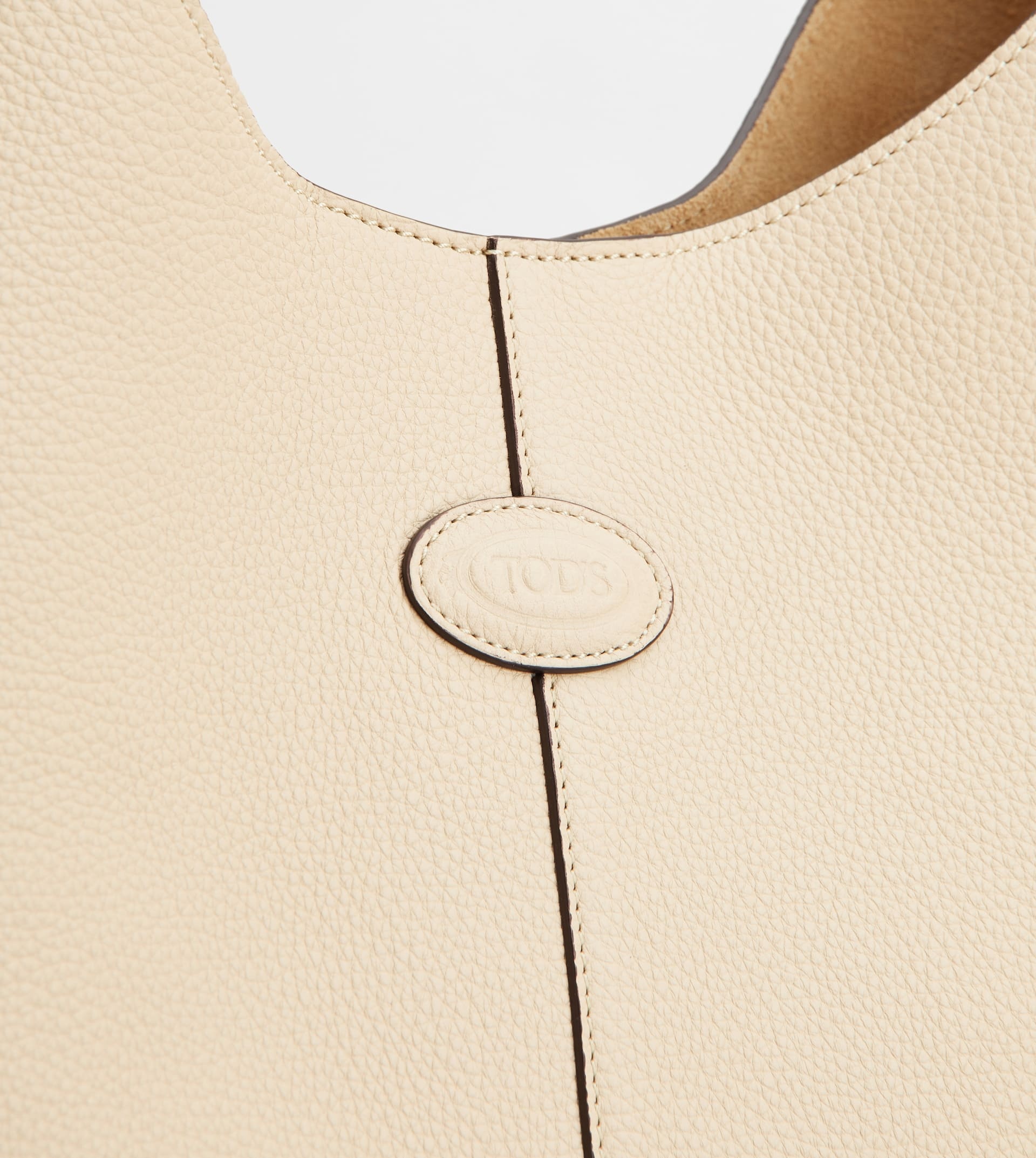 TOD'S DI BAG HOBO BAG IN LEATHER SMALL - BEIGE - 5