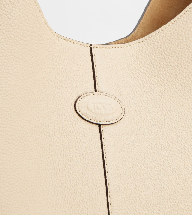 TOD'S DI BAG HOBO BAG IN LEATHER SMALL - BEIGE 5