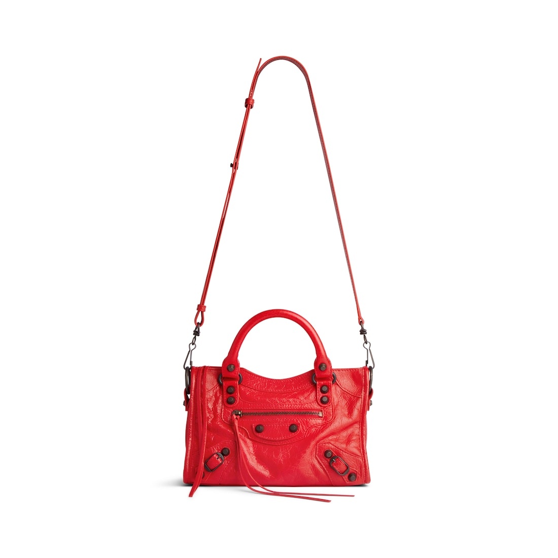 Women's Le City Mini Bag in Red - 7