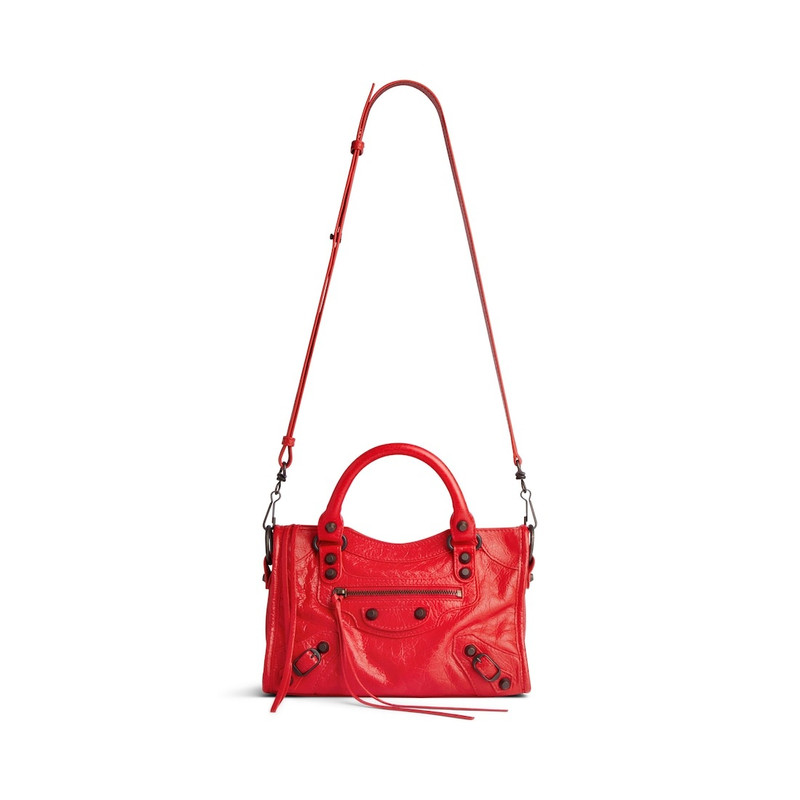 Women's Le City Mini Bag in Red 7