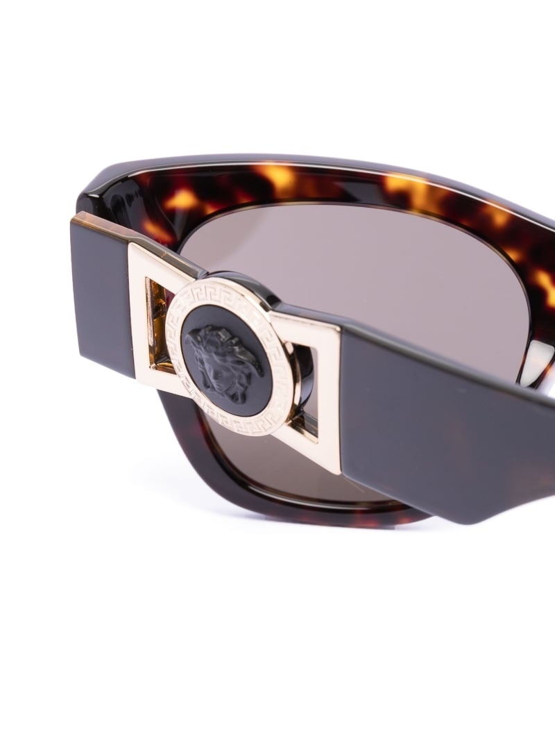 VERSACE ロコテフトロストリンクフティ 73GAI317F0002 899 Versace Greca Logo Moonphase Black Dial Two Tone Steel Strap