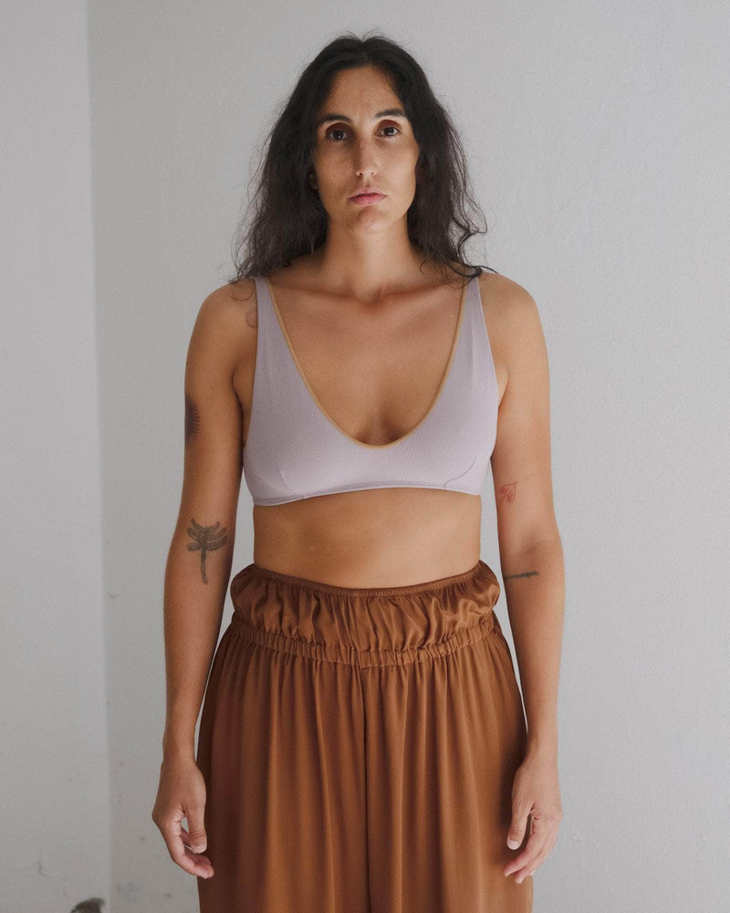 Pam Bra - Fine Organic Cotton Rib 1