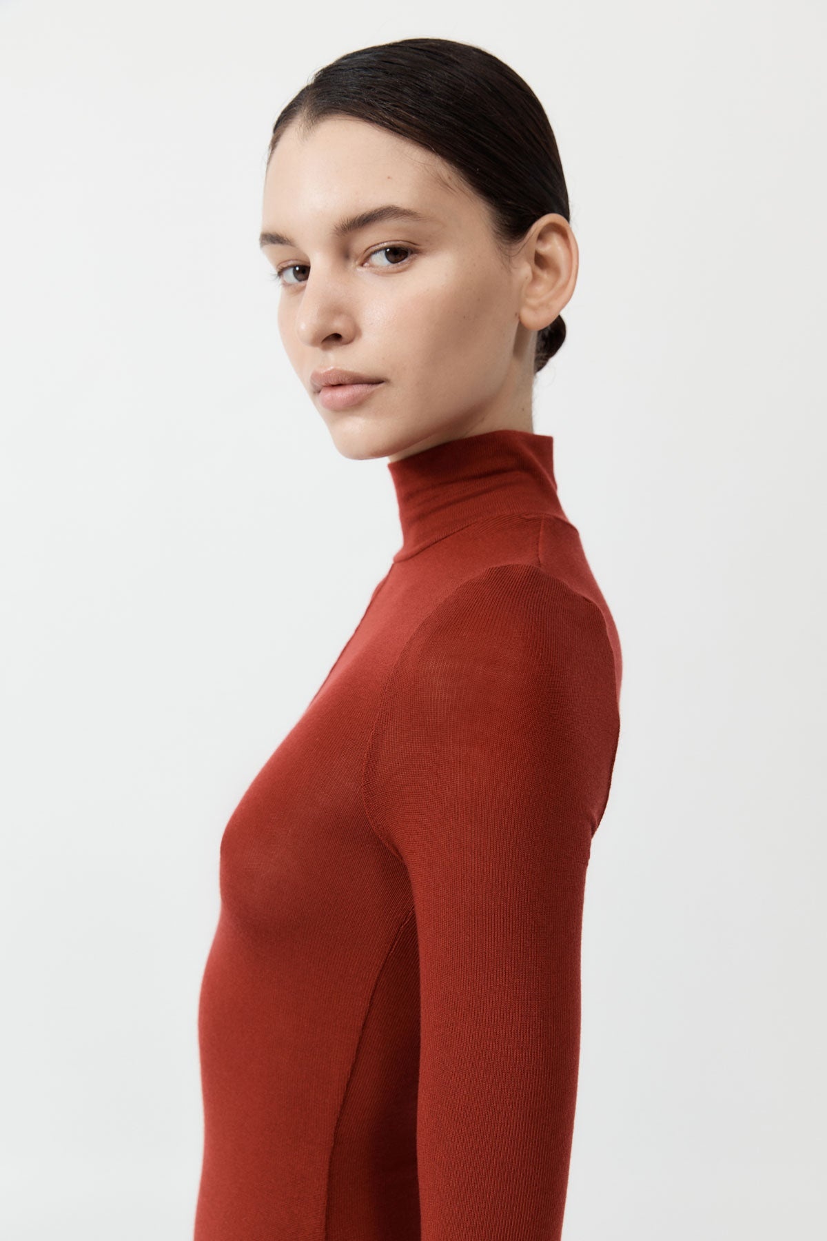 Jersey Maxi Dress - Rouge - 4