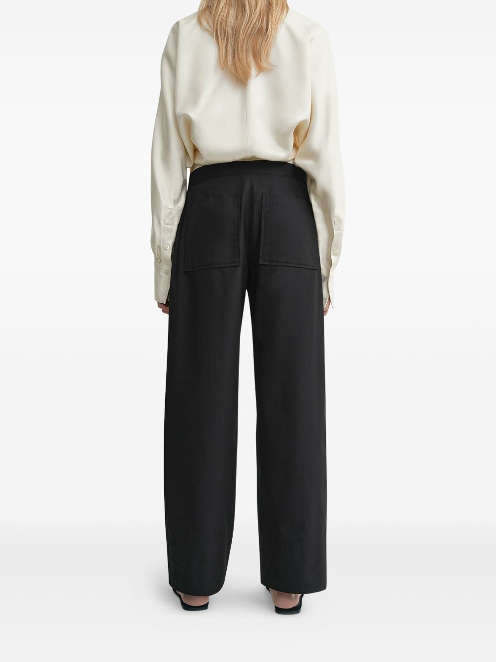 asymmetric wrap shirt - 2