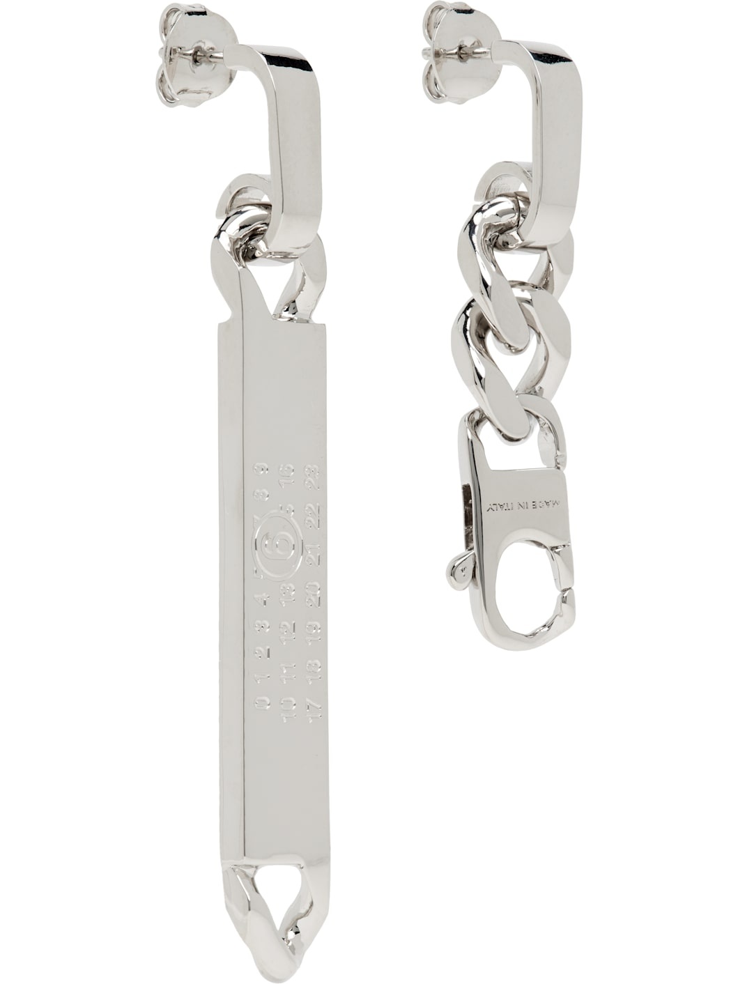 Drop Chain Earrings - 2