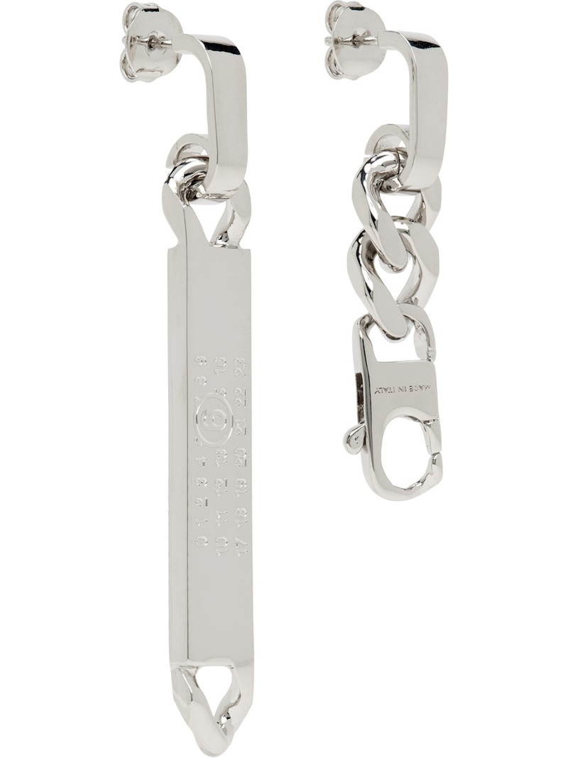 MM6 Maison Margiela Drop Chain Earrings outlook
