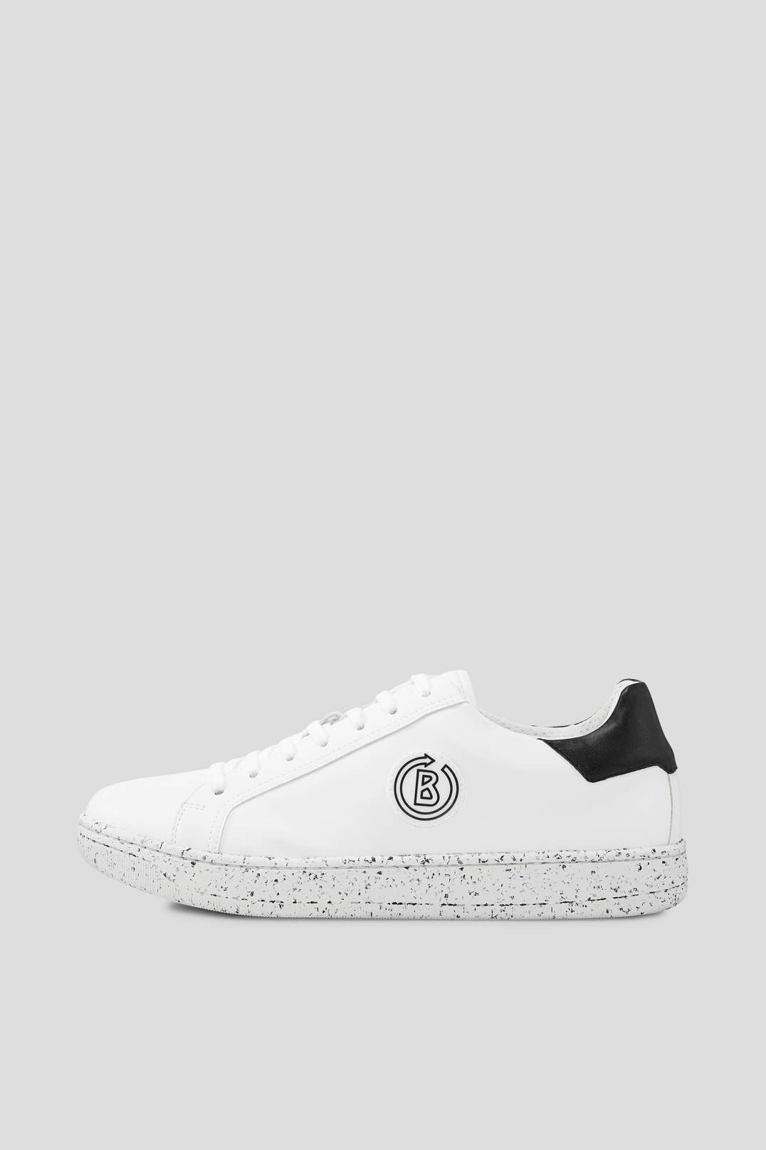 MALMÖ SUSTAINABLE SNEAKERS IN WHITE/BLACK - 1