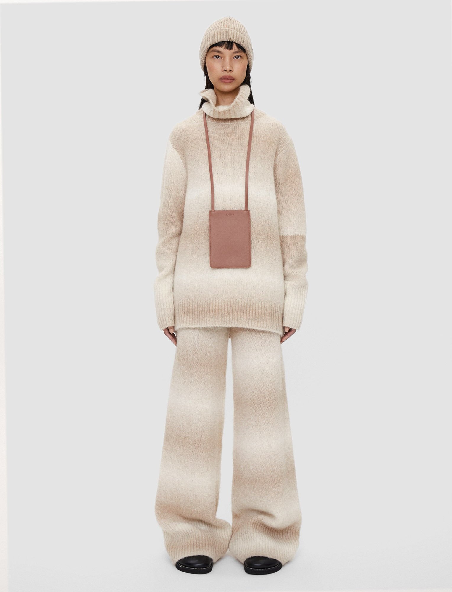 Printed Knit High Neck Jumper - 2
