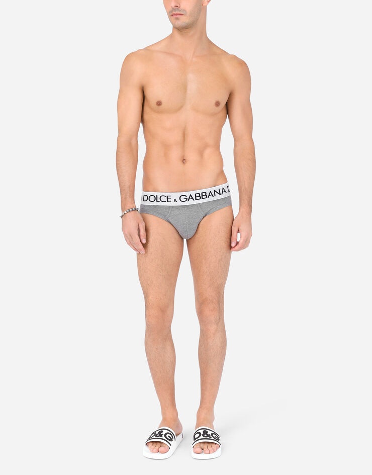 Mid-rise briefs in two-way stretch cotton - 2