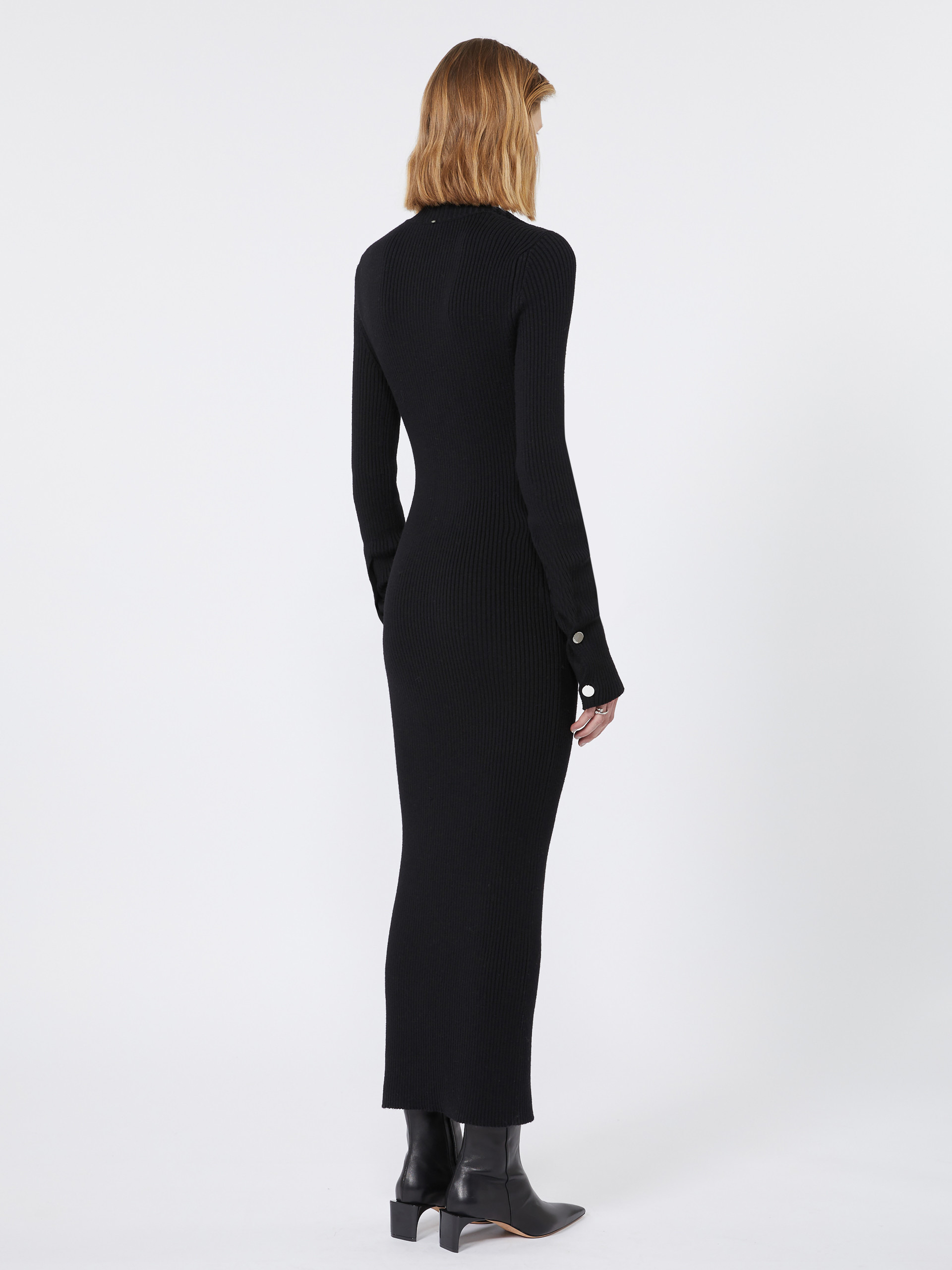 GARIBO Pure wool knit dress - 4