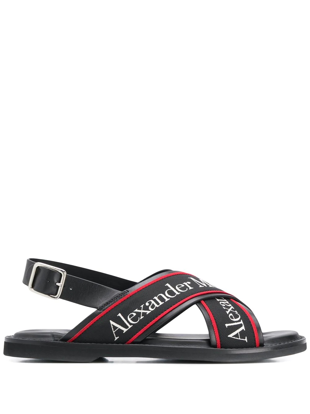 cross strap sandals - 1