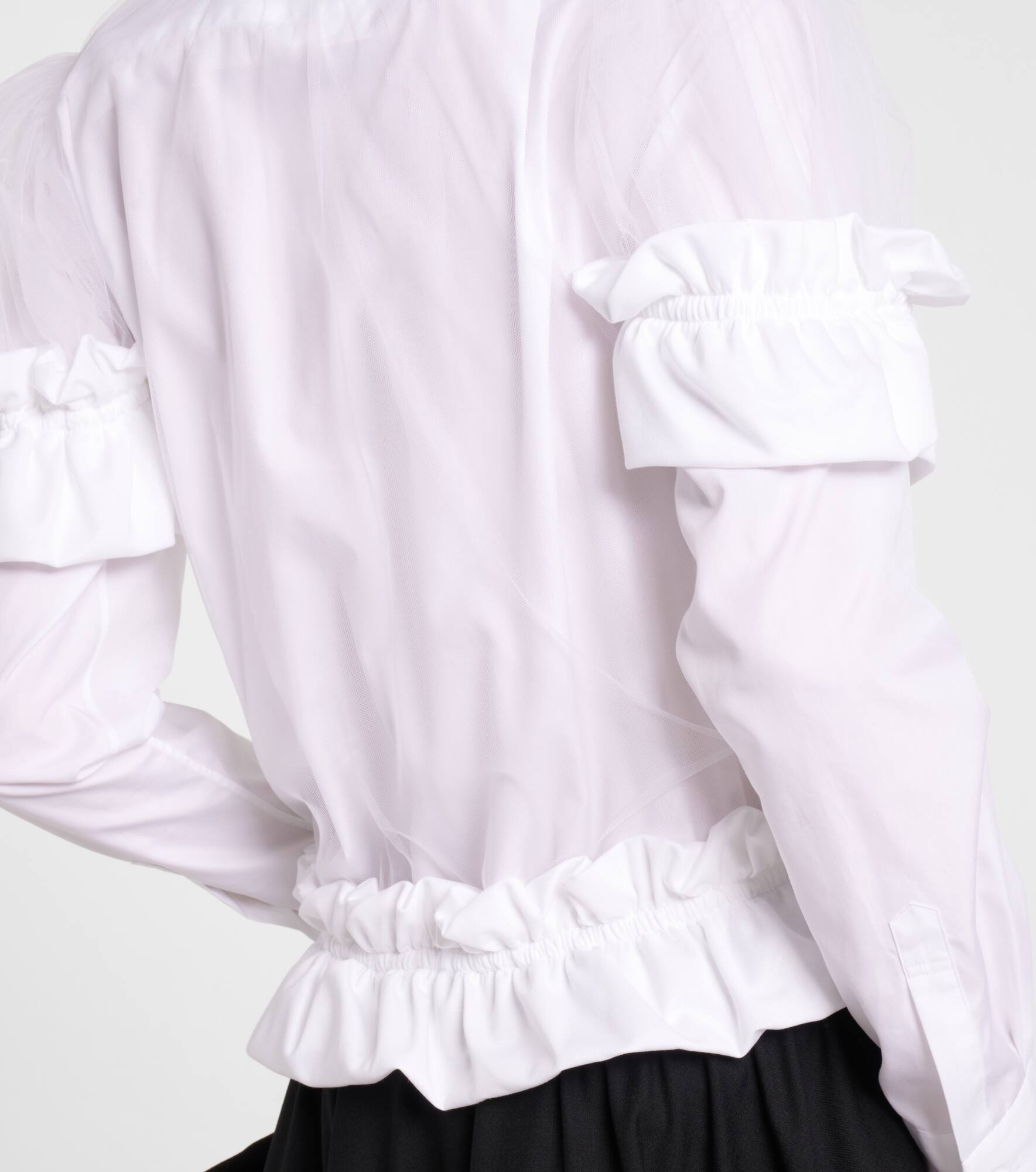 Sheer tulle top - 5