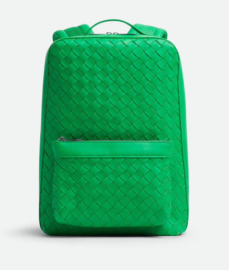 small classic intrecciato backpack 1