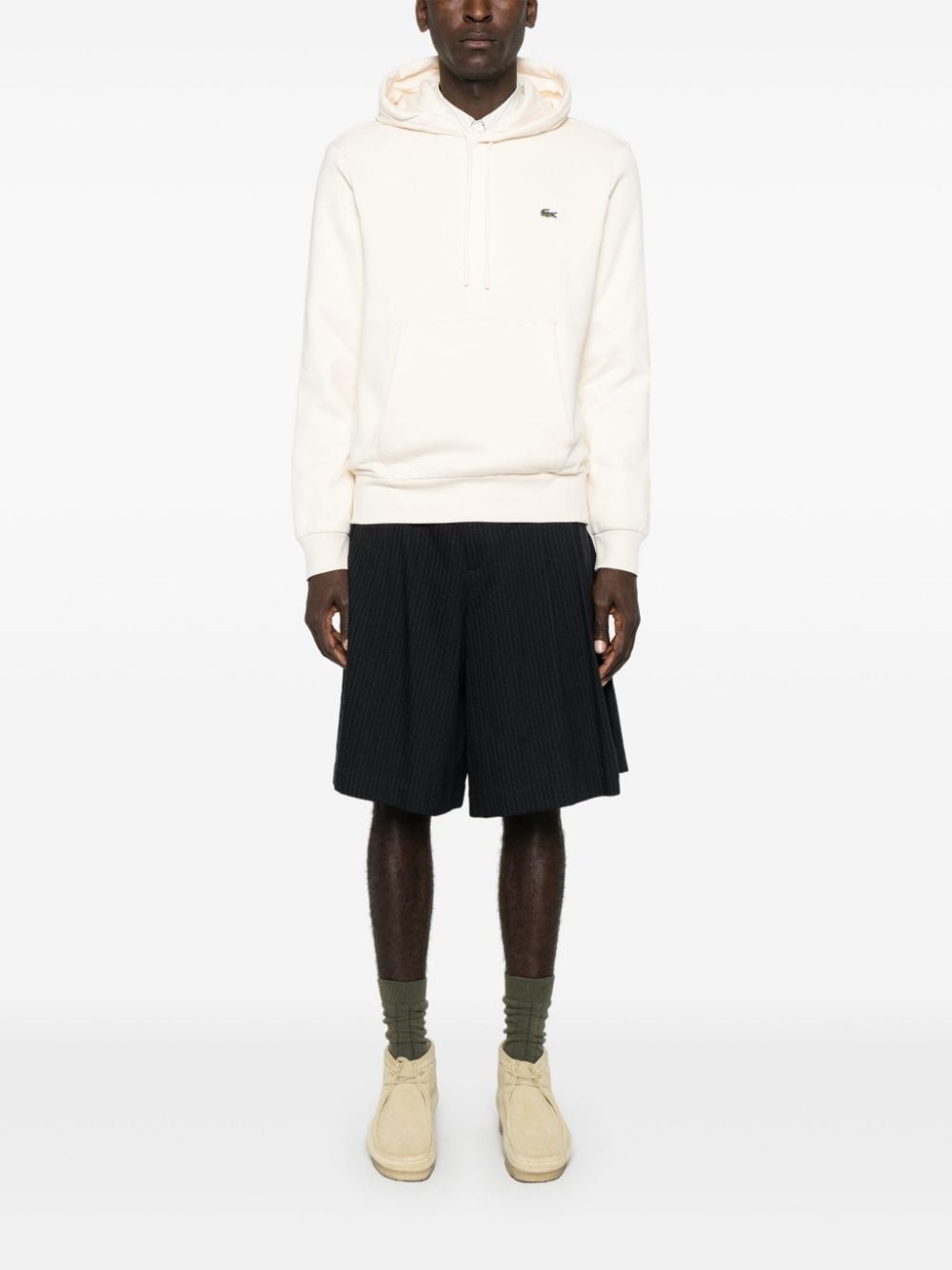 crocodile-patch hoodie - 2