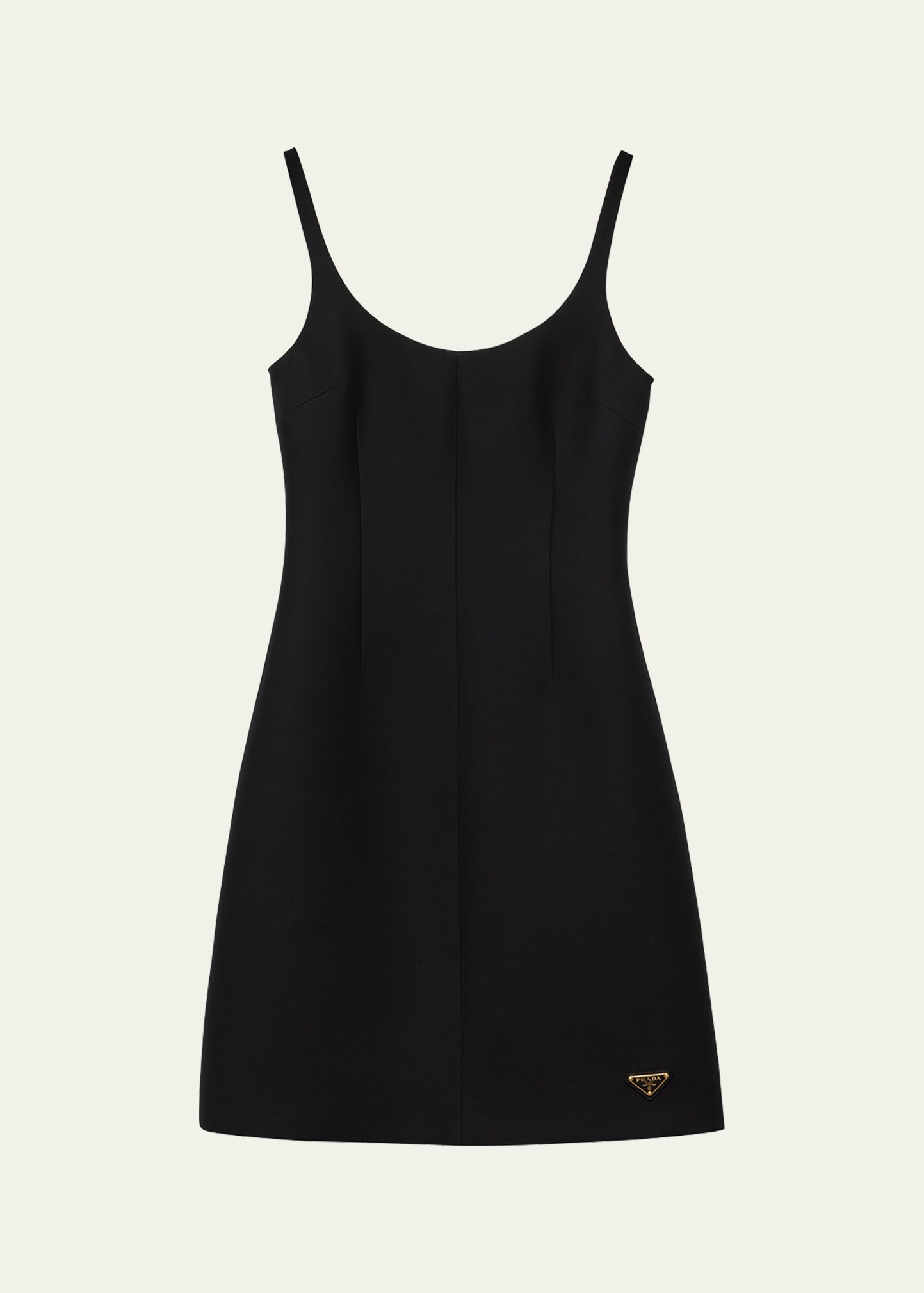 Tricotine Wool Mini Dress - 1