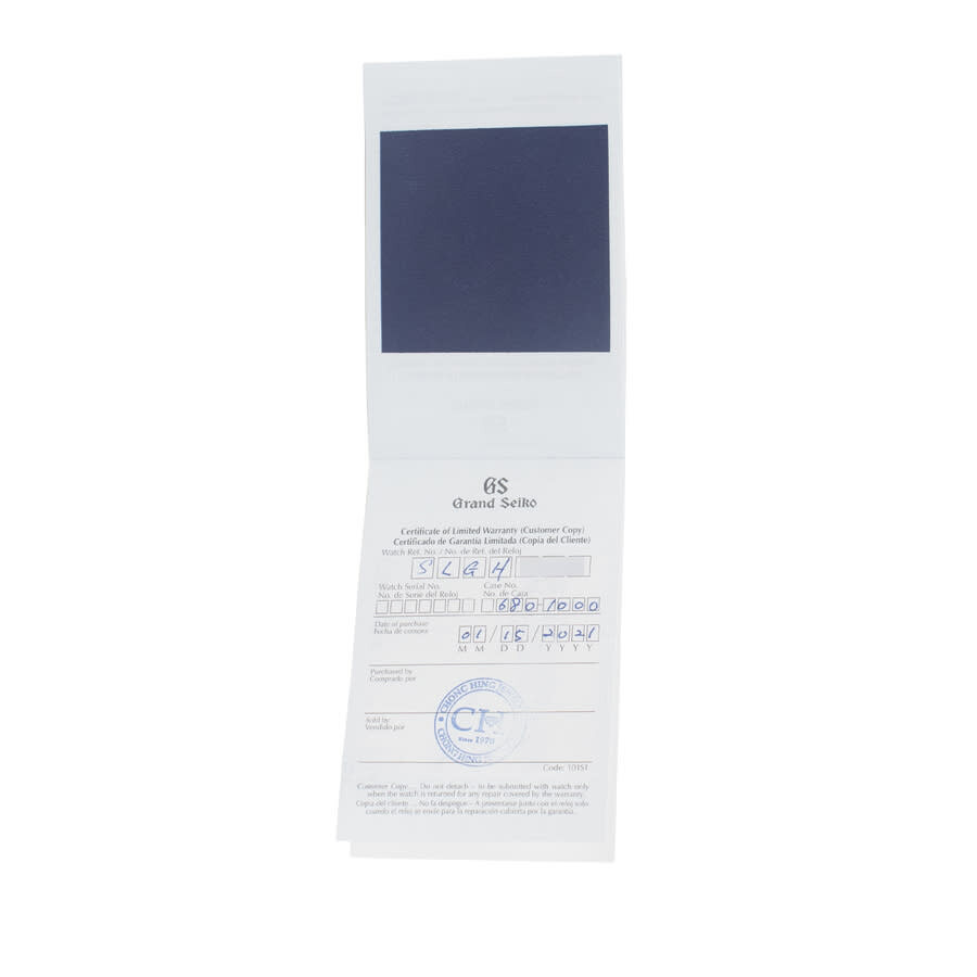 Grand Seiko - Pre-owned Grand Seiko Heritage Collection Automatic Blue Dial Men's Watch SLGH003 - 3